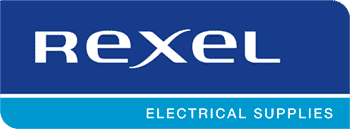 Logo Rexel : fournisseur de matériel électrique pour station de recharge solaire
